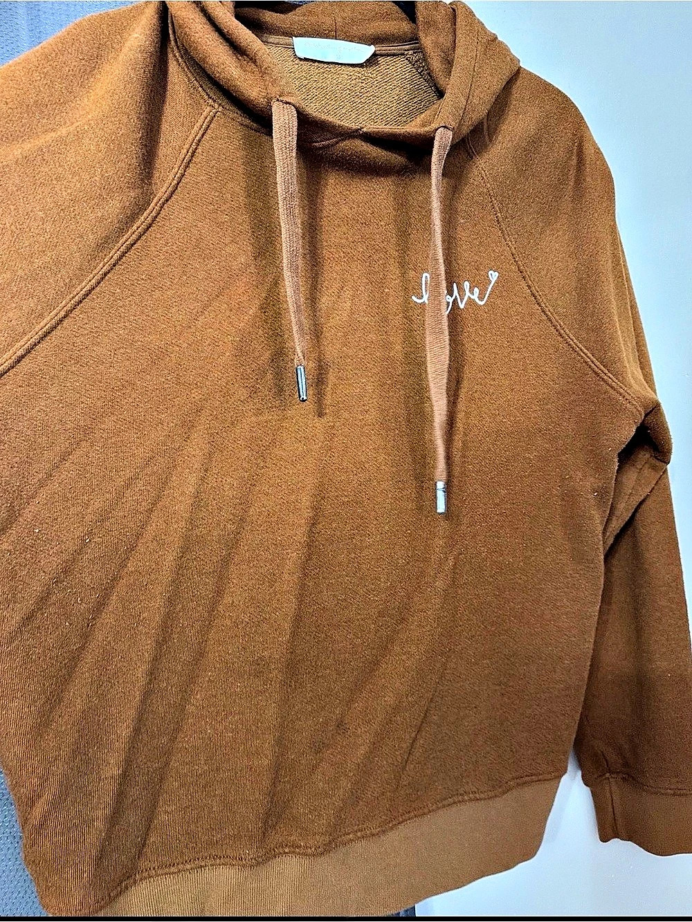 Spiritual gangster Brown Hoodie Size Large Like New